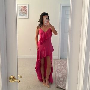 Forever 21 Pink Ruffle Dress